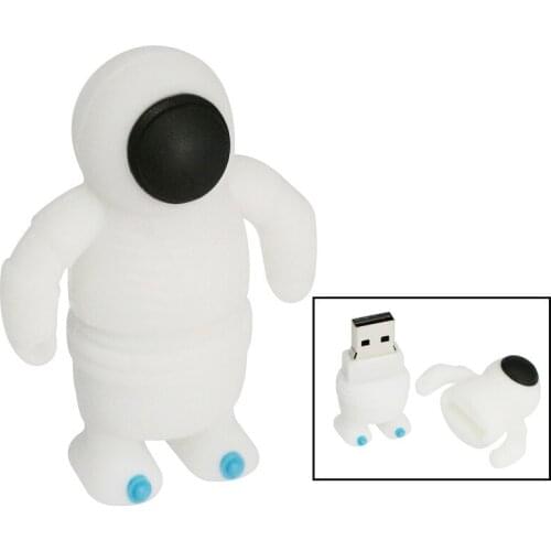 Spaceman Memory Stick 32GB/8GB/64GB Pendrive Superhero Spaceman Model USB Flash Drive 16GB/4GB Pen Drive U Disk Kids Gift