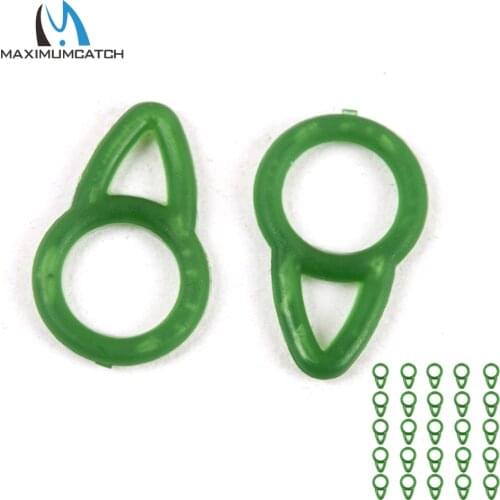 Maximumcatch Carp Fishing 25Pc Rig Ring Run Rings Easy Glide Carp Rig Fishing Tackle Tool