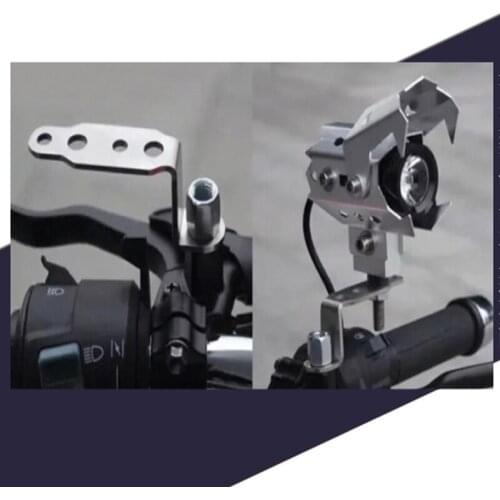 Multifunctional Extension Bracket Motorcycle Headlight Mount Bracket Decorative Hpolder Motorcycle External Parts G5AD