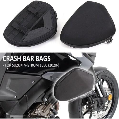NEW Motorcycle Crash Bar Bags Frame Storage Bag Toolkit Storage Package FOR SUZUKI V-STROM Vstrom 1050 DL 1050 DL1050 2020- 2021