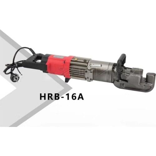 HRB-16A Portable Electric Rebar Bender Electric Steel Bending Machine Rear-grip Type Rebar Bending Machine 220V/50Hz 850W 4-16mm