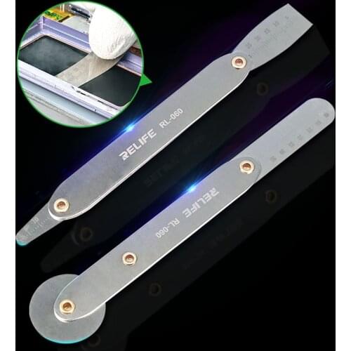 2PCS/Set Disassembly Roller Thin Steel Opening Tools For iPhone iPad Samsung Tablet Laptop PC Smart Phone Screen Opening Repair