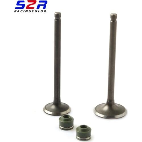 S2R Motorcycle Engine Valve Guide Oil Seal Assy for Honda CB125 ACE CB CG XL 125 KYY CB125F CB125R Intake Exhaust Stem Valves