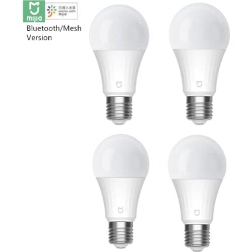 Xiaomi Mijia LED Smart Bulb 5W Bluetooth Mesh Version 2700-6500K Controlled By Voice Adjusted Color temperature Smart LED Bulb