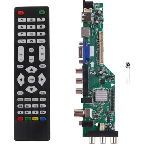 A81.2.PA V56 V59 Universal LCD Driver Board Support DVB-T2 TV Boards 3663