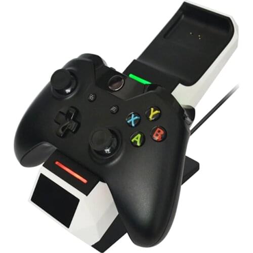 For -Xbox Series X Dual Controller Charger Status Display Portable Charger Q81F
