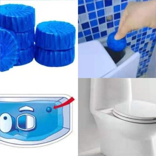 Convenient Toilet Cleaner Automatic Blue Bubble Toilet Deodorant Effervescent Home Cleaner Accessories Safe and Efficient Tool