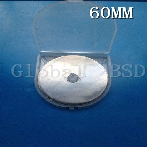 10X ROTARY BLADE 60mm FITS OLFA & MOST CUTTER SKS7 STEEL w/ CASE Free shipping