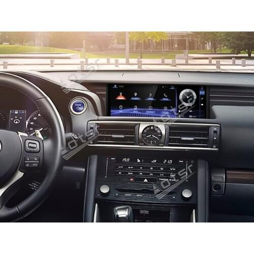 4G+64G For Lexus IS 2013 2014 2015 2016 2017 Car Multimedia Radio Player Stereo 2 din Android 9 Audio tape IPS Navi BT head unit