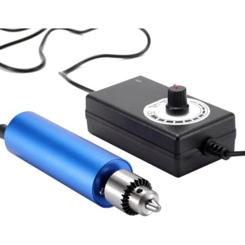 Stepless Speed Regulation Handheld Multifunctional Small Electric Drill Mini Multi-Function Electric Grinder Woodworking Drill