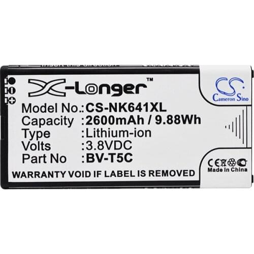 CameronSino for MICROSOFT Lumia 640 RM-1073 for NOKIA Lumia 640 RM-1073 BV-T5C battery