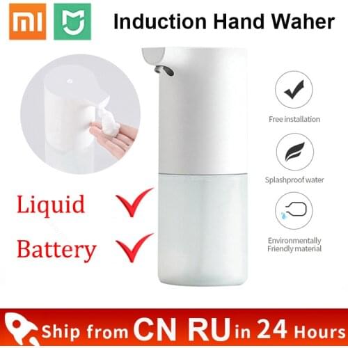 In Stock Xiaomi Mijia Soap Dispenser Auto Induction Foaming Smart Hand Washer Automatic Infrared Wash Sensor For Home Office