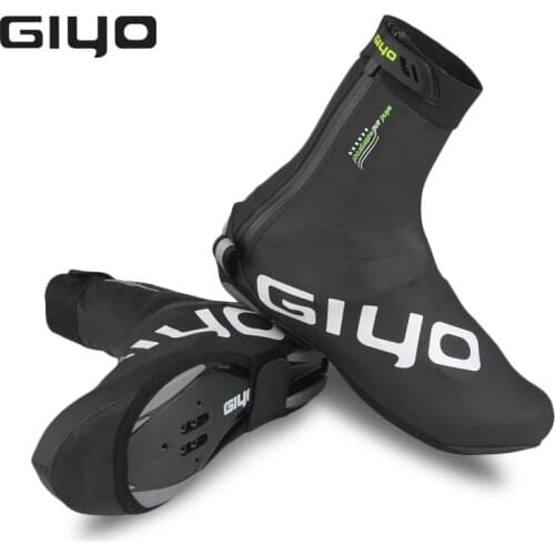 GIYO MTB Cycling Overshoes Bicycle Shoes Covers Winter Warm Thermal Neoprene Overshoes for Men Women Road Mountain Bike Auto-loc