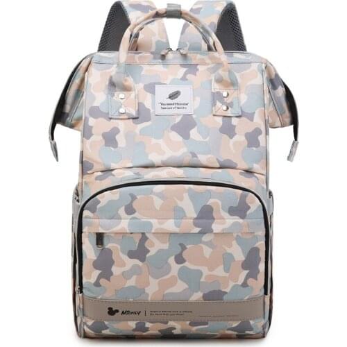 Mummy Maternity Nappy Backpack Bags Large Capacity Fashion Travel Shoulder Bag Waterproof Handbag Women Zipper Hobos