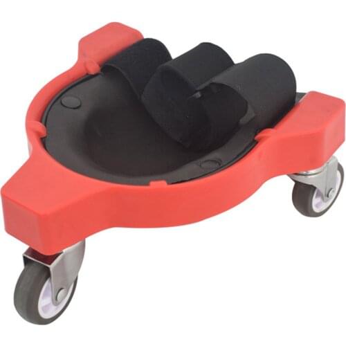 Rolling Knee Protection Pad with Wheel Built in Foam Padded Laying Platform Universal Wheel Kneeling Pad