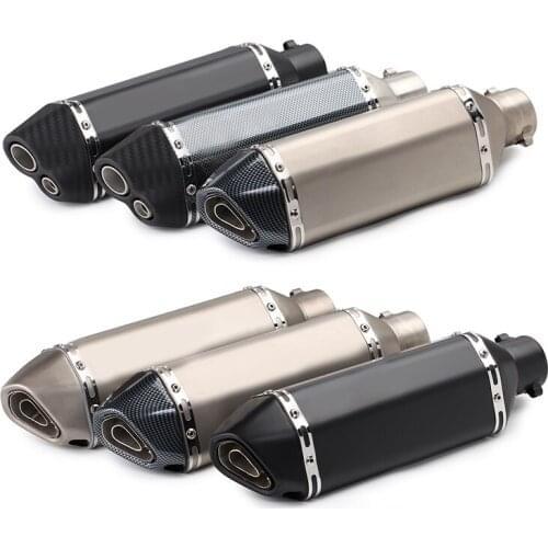 Motorcycle exhaust muffler escape moto Exhaust Systems db killer silencer exhaust for honda kawasaki R6 MT09 msx125 MT07 pcx155