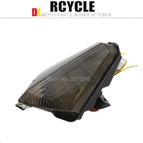 ABS Motorcycle Tail Light Integrated Led Running Indicator Brake Turn Signal Lamp For Yamaha R1 07 08
