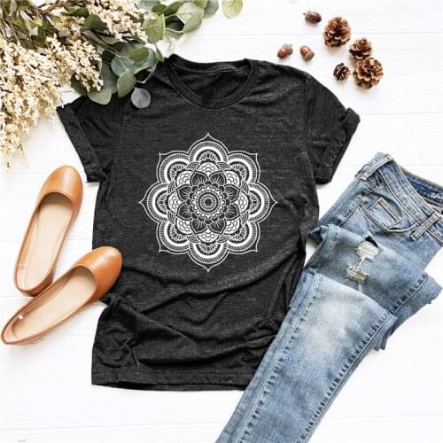 Plus Size 5XL Women Floral Print Short Sleeve Tee Shirts Summer O-neck Casual Tshirts 2020 New Fashion T-shirt Tops Tees Mujer