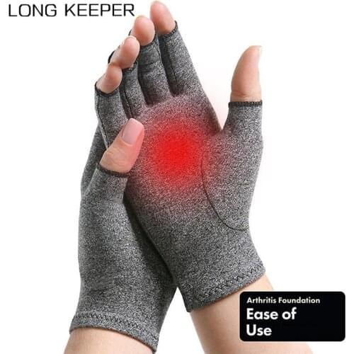Gloves for Women Men Arthritis Wrist Cotton Joint Pain Relief Hand New Brace Gloves Compression Arthritis Therapy Wristband luva