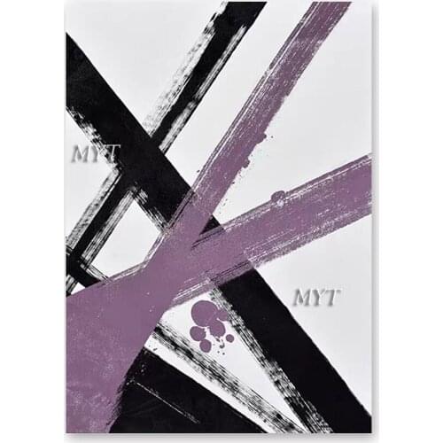 100% Hand-painted Free Shipping Import Abstract Textured Oil Painting Canvas Artwork Acrylic Unframed Canvas Wall Art Hot Sell