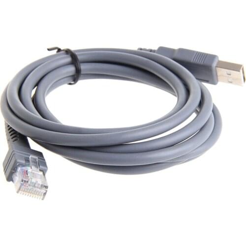 2M Symbol Barcode Scanner USB Cable LS1203 LS2208 LS4208 LS3008 CBA-U01-S07ZAR