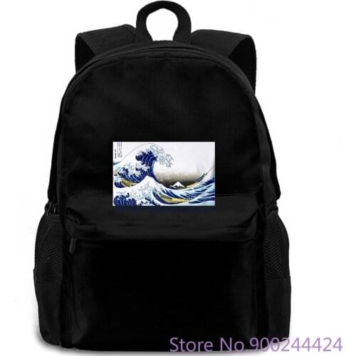 Art The Great Wave Off Kanagawa Hipster Harajuku Brand Hot Selling 100 % backpack