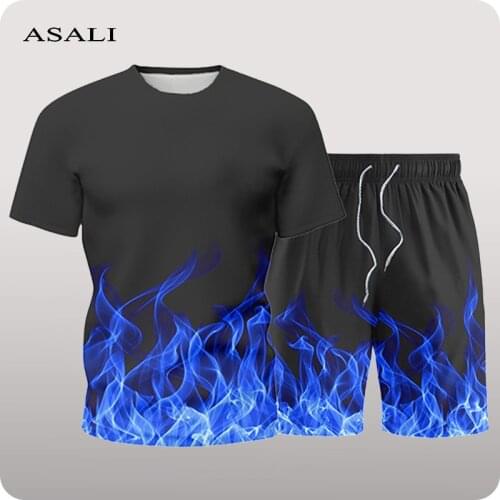 ASALI Mens Summer Tracksuits