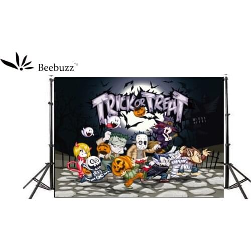 Beebuzz photo backdrop halloween cartoon decoration background picture