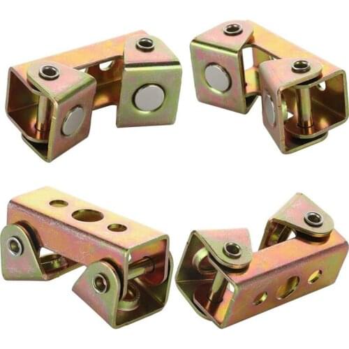 Big deal 4Pcs V Type Magnetic Welding Clamps Holder Suspender Fixture Adjustable Pads Kit