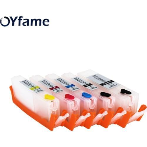 OYfame PGI550 CLI551 ink Cartridge For 550 551 Ink Cartridges With ARC Chip for Canon PIXMA IP7250 IX6850 MG5450 MG5650 Printer