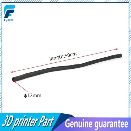 3D Printer Parts L 50CM OD 13mm Textile Sleeve Cable Wire Wrapping Connected Cable For Prusa i3 MK2S/MK2.5/MK3 Hotend Extruder