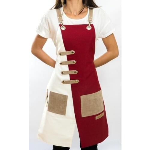Unisex Apron Men Women Apron Bib Chef Kitchen Apron Barista Apron Bartender Coffee Restaurant Cooking Apron Work Apron