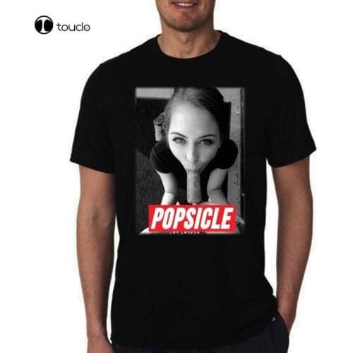 T Shirt Riley Reid Pornostar Popsicle Lollipop Star Swag Deep Hot Sexy 100% Cotton T-Shirt Tee Shirt