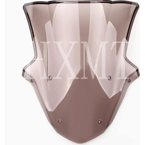 HotSale For Kawasaki ZX10R ZX 10R 2011 2012 2013 2014 2015 smoke Windshield WindScreen Double Bubble