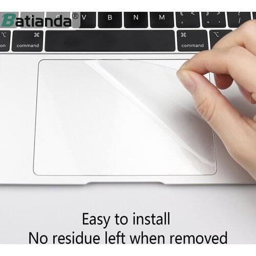 New Clear Transparent Touchpad Protective Film Sticker Protector For Macbook Air 11 12 13 Pro 13.3 15 16" Touch Bar 2020 2019