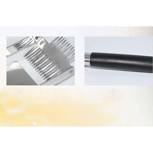 New Multifunctional Stainless Steel Double Needle Beekeeping Tools Suitable for Uncapping Forks Honey Honeycomb Scraper