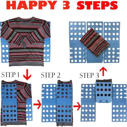 Adult Kid Clothes Folder T Shirts Jumpers Organizer Fold Save Time Quick Clothes Folding Board Clothes Holder Home Storage Tools