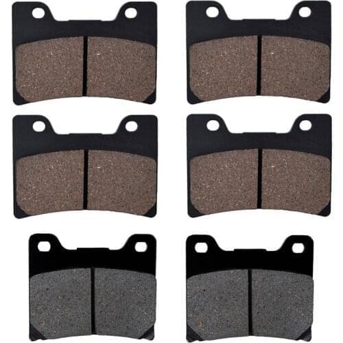 Motorcycle Front and Rear Brake Pads For YAMAHA FZR1000 FZR 1000 Genesis FJ1200 FJ 1200 V-Max Vmax 1200 TDM850 TRX850