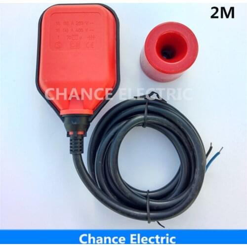 2m Flow sensor water tank float switch for Industry Liquid pump water level controller (CX-M15-1)