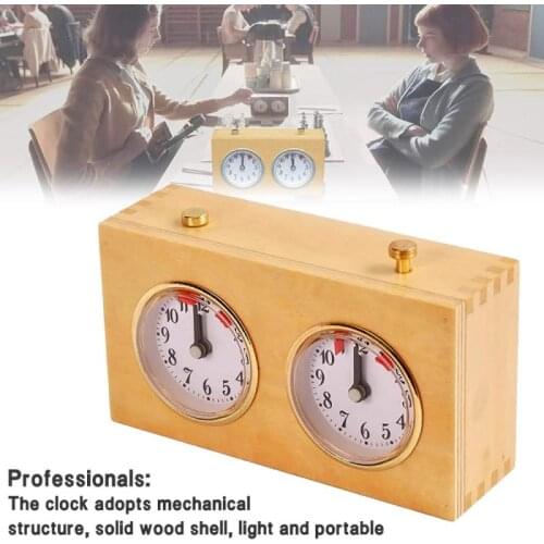 Accurate Count Up Down Accessories Competition International Professional Retro Gift Analog I-GO Portable Game Timer Chess Clock