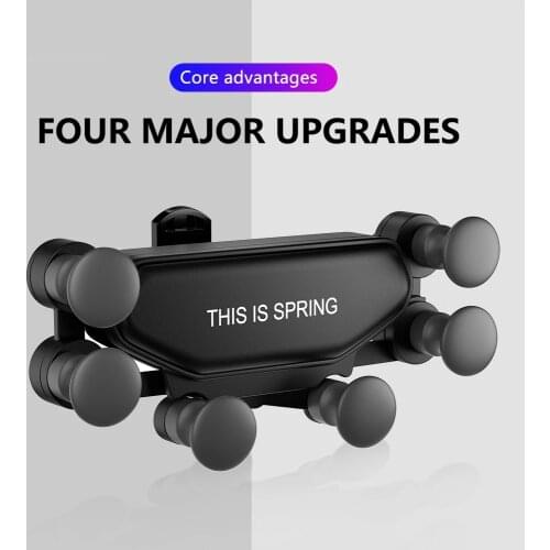 Universal Car Phone Holder Air Vent Clip Mount Mobile GPS Support Smartphone Stand For iPhone 12 11 Pro Max Samsung Xiaomi