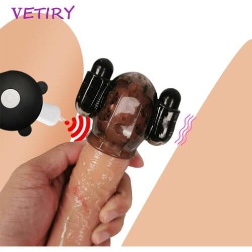 Glans Vibrators Adult Sex Toys For Men 10 Speed Male Masturbator Penis Massage Glans Trainer Male Delay Lasting Trainer Sex Shop