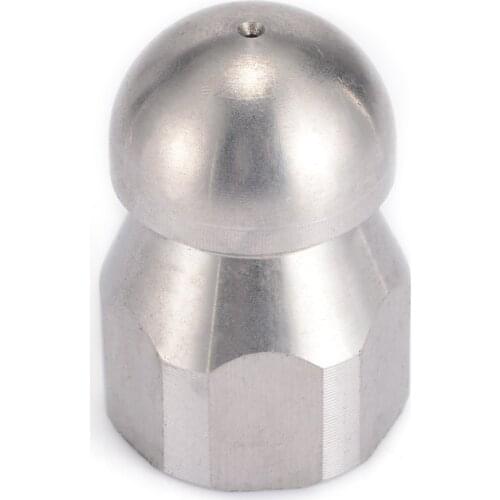 Top Quality 3/8"F Pipe Cleaning Nozzle Practical Drain Sewer 5 Jet Rotary Washing Nozzle Tube Wash Spray Nozzle Mayitr Brand New