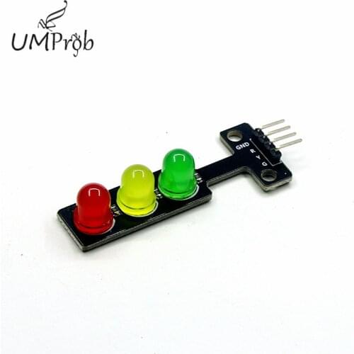 5V Traffic Light LED Display Module for Arduino Red Yellow Green 5mm LED RGB -Mini Traffic Light for Traffic Light System Model