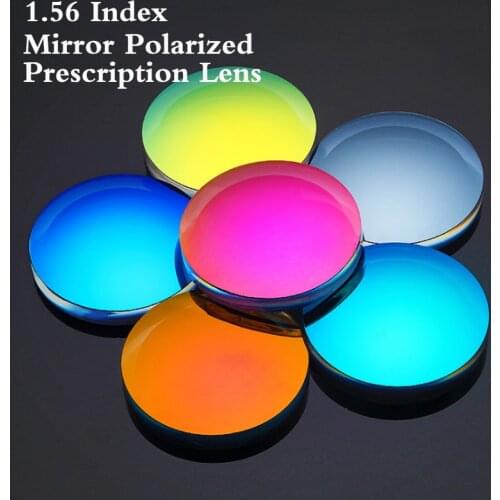 1.56 Index Aspheric Optical Polarized Sunglasses Prescription Lens CR-39 Myopia Presbyopia Lens Sun Glasses Lens 2 PCS BC164