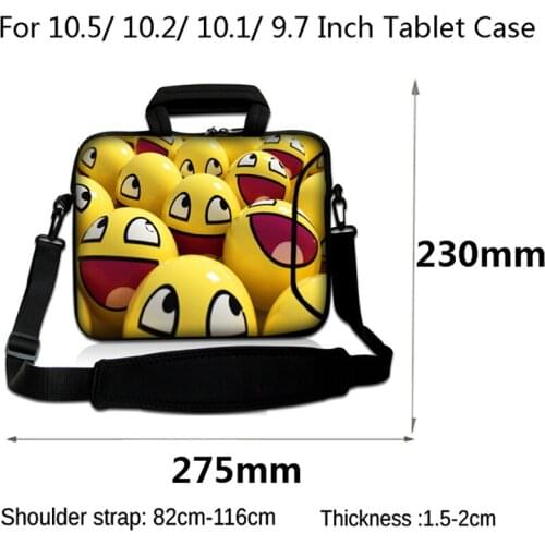 Universal Tab A 10.1 Inch Tablet Cover For Huawei iPad Pro Air Samsung Galaxy Asus Lenovo 10.1" 10.2" 10.5" 10" 9.7 Netbook Bags