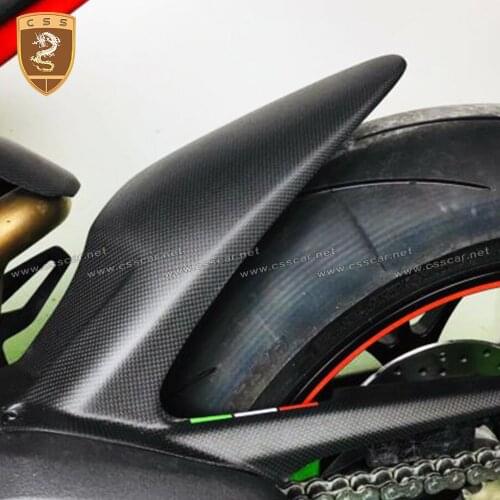 For Ducati Panigale V4 Streetfighter V4 Carbon Fiber Rear Fender Hugger Plain Glossy