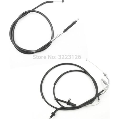 Motorbike Clutch Cable & Throttle Oil Line Accelerator Cable for Yamaha XVS400 XVS650 Drag Star 400 650 V-Star DS400 DS650 98-12