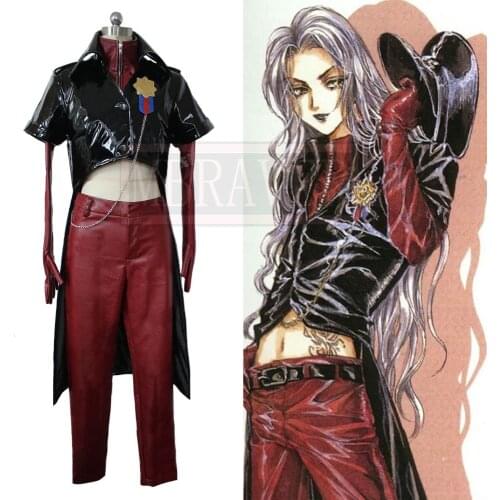 Angel Sanctuary Rosiel Cosplay Costume Cos Halloween Party Custom Made Free Shipping