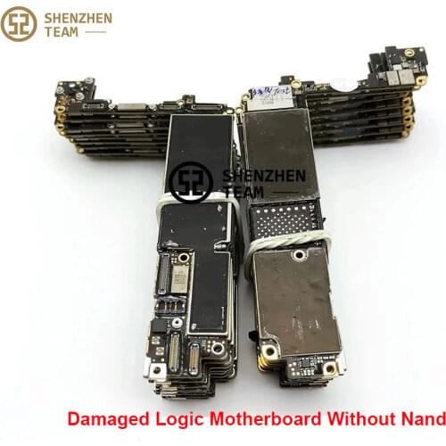 Damaged Motherboard Logic Board Without Nand For iPhone 6 6P 6S 6SP 7 7P 8 8P X Non-Working Practice Board Desoldering IC Parts